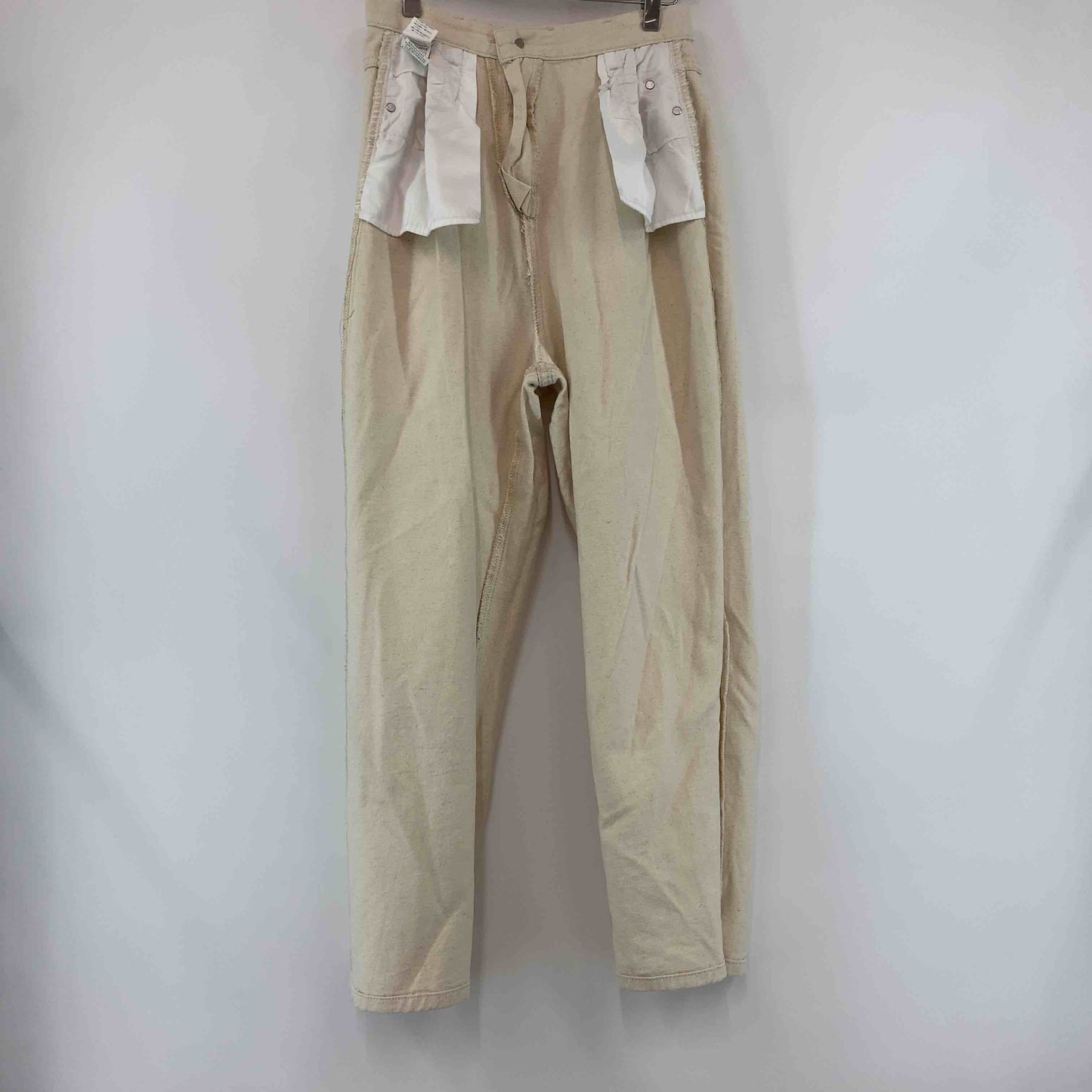 CLASSICAL ELF クラシカルエルフ オフホワイト ストレートジーンズ タック レディース デニム/ジーンズ