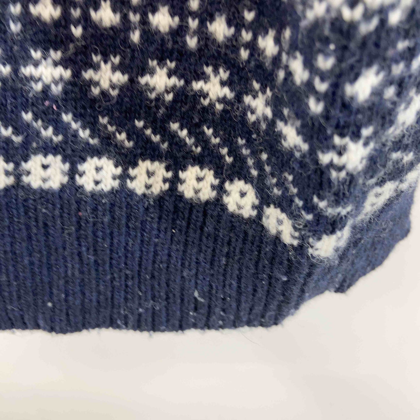 JOURNAL STANDARD ジャーナルスタンダード メンズ ニット/セーター ノルディック柄 ネイビー 紺 ウール混