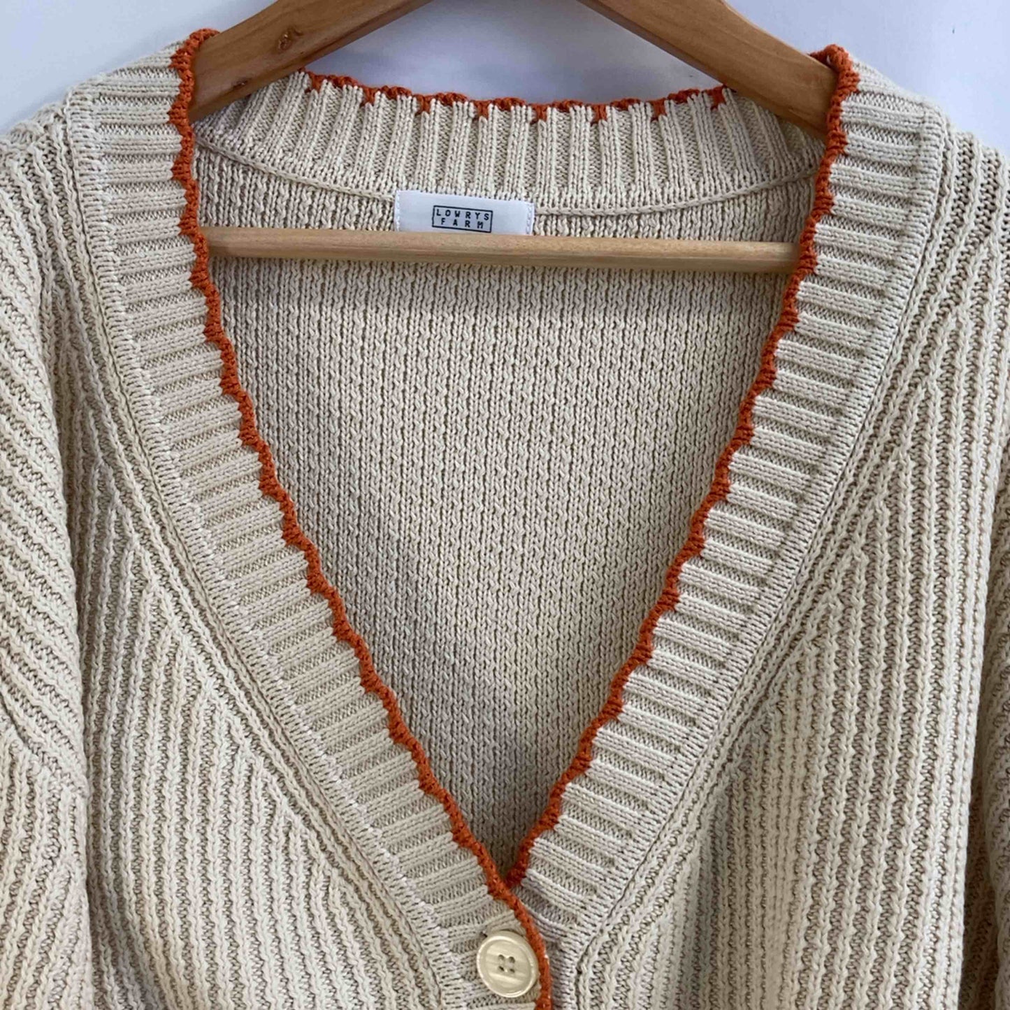 LOWRYS FARM ローリーズファーム レディース カーディガン ベージュ tk