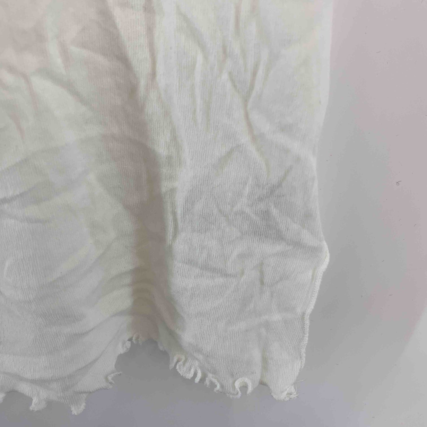 yuni ユニ レディース 半袖カットソー　ハイネック　白