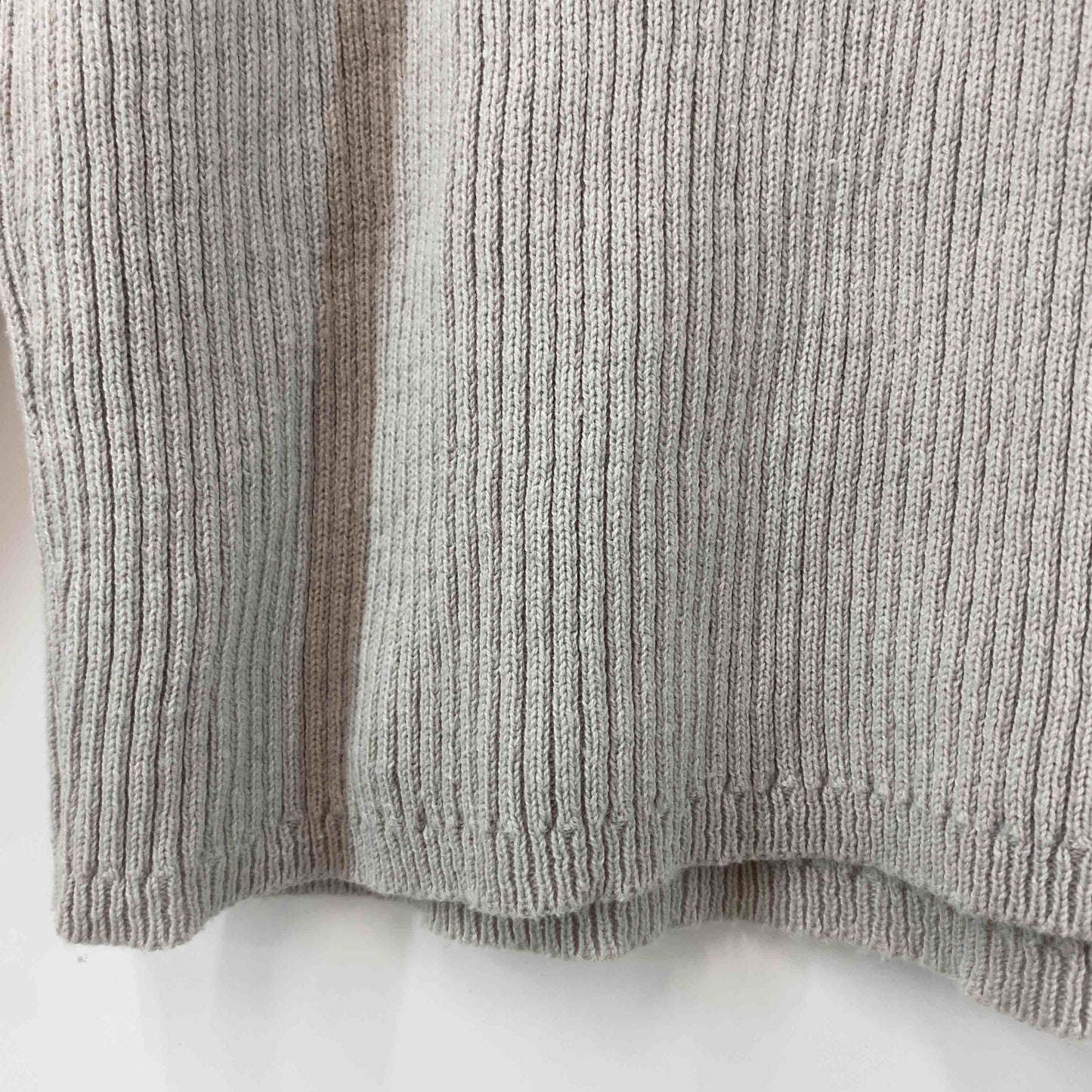 Classical Elf. クラシカルエルフ レディース ニット/セーター リブ編み グレー コットン