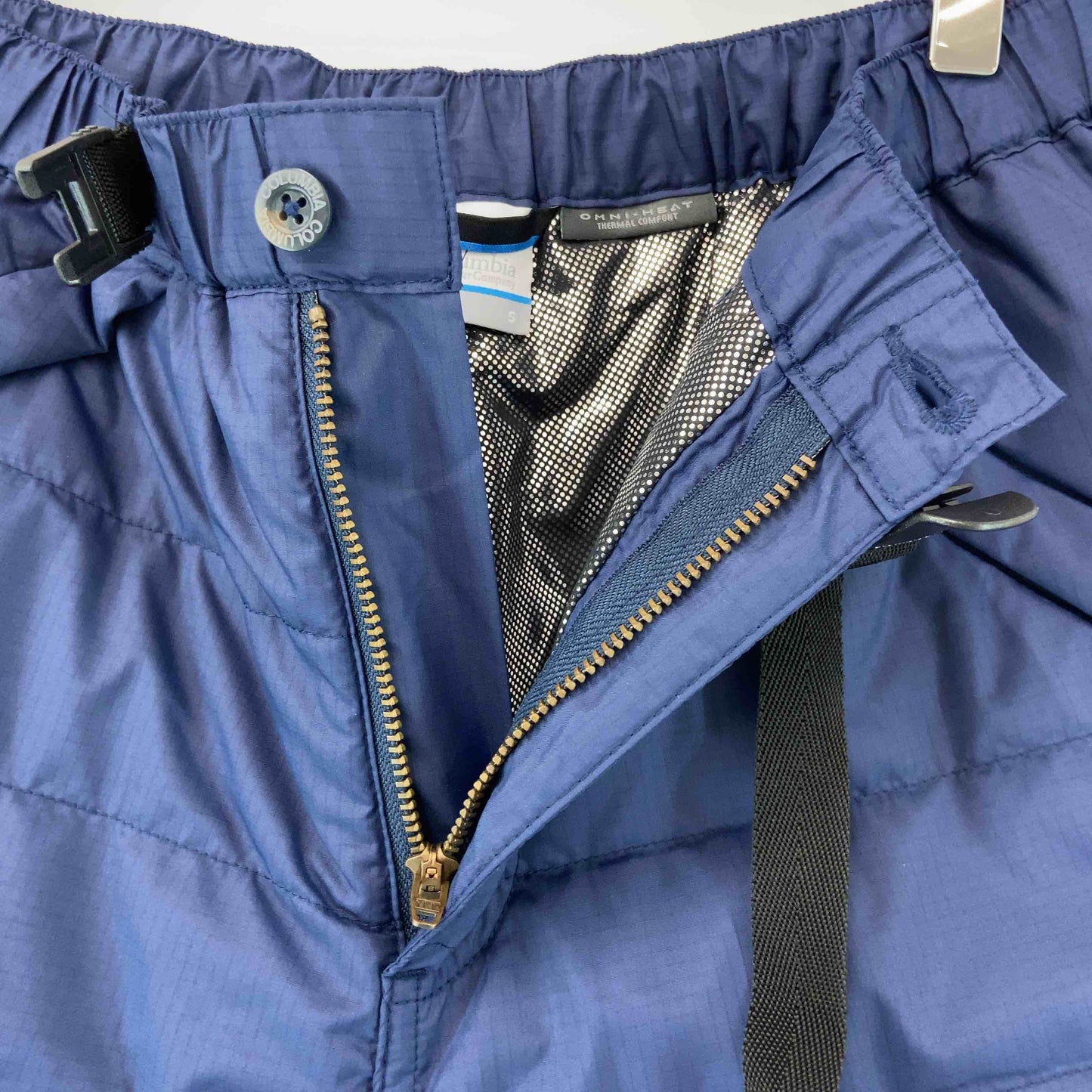 Columbia コロンビア メンズ オニムヒート ハーフパンツ ネイビー キルティングパンツ