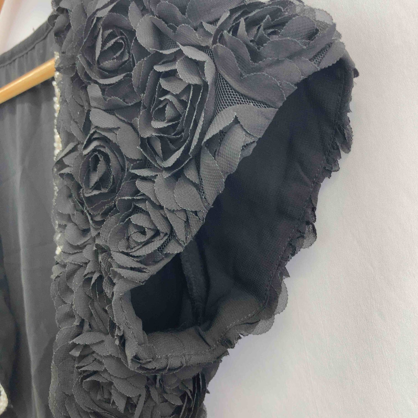 レディース ベスト 黒 tk