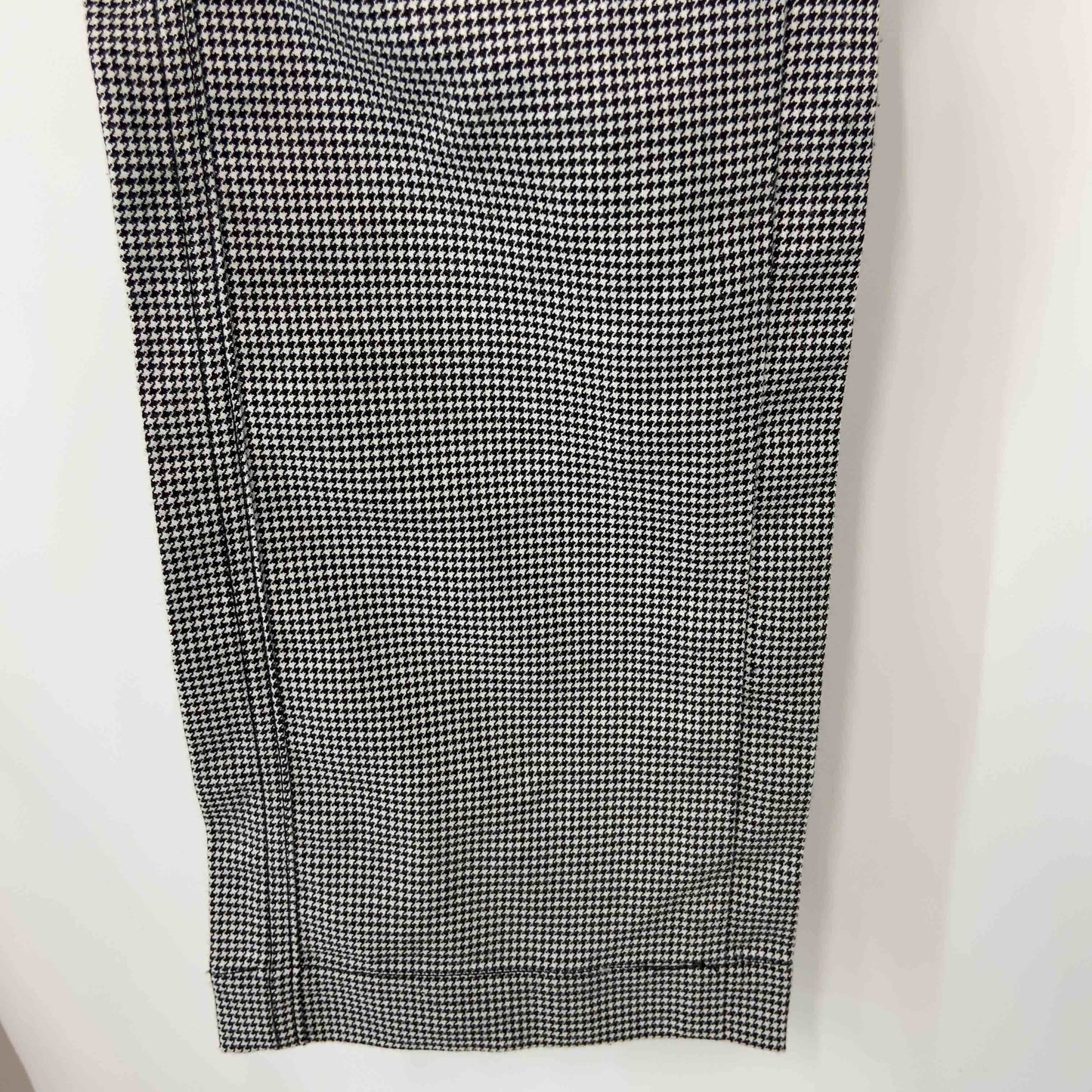 IMAGE ROUGE イマージュルージュ レディース カジュアルパンツ 千鳥格子　ギャザー　ジップポケット