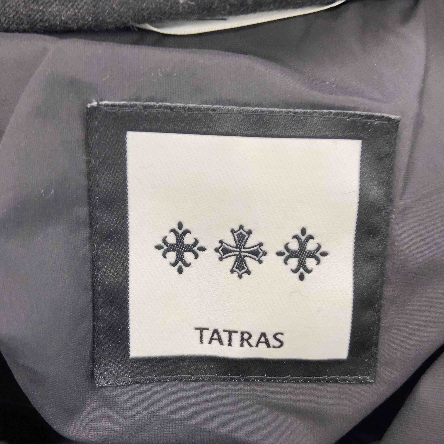 TATRAS タトラス メンズ 中綿・ダウンジャケット　ウール・シルク混　ダウン・フェザー混　グレー