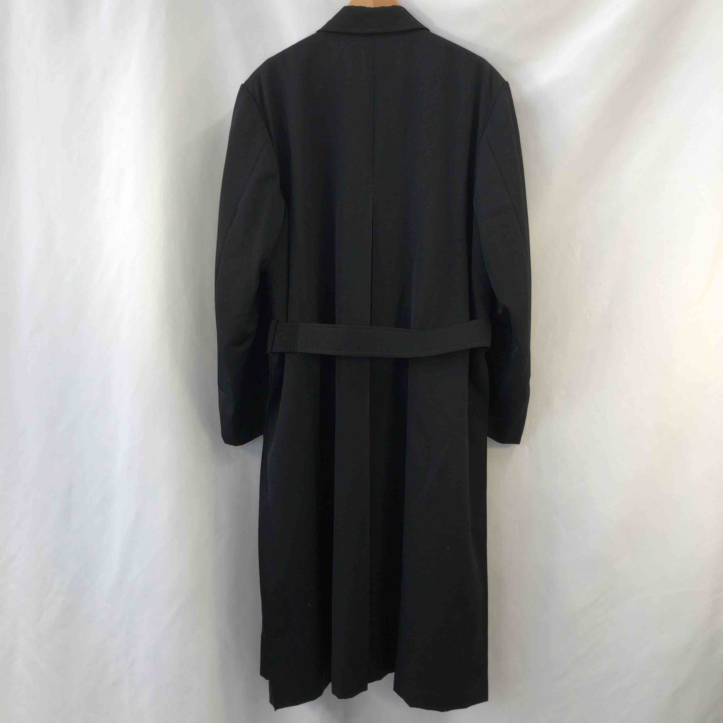 京都井上清七謹製  メンズ トレンチコート ブラック tk