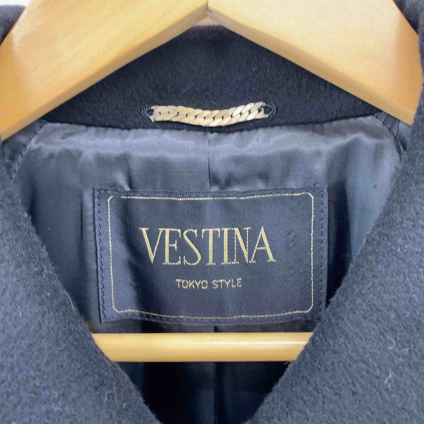 VESTINA レディース ロングコート カシミヤ