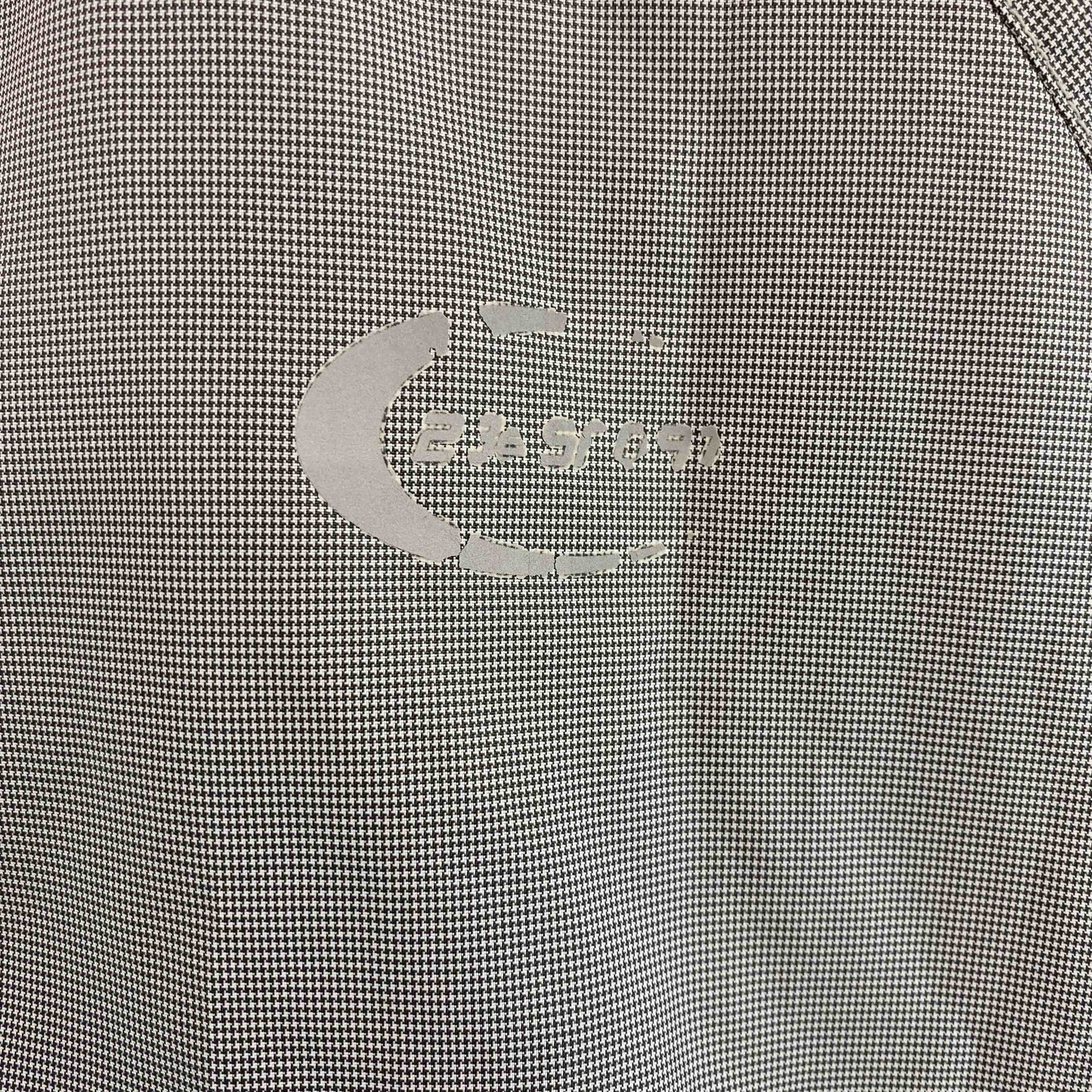 23区 ニジュウサンク メンズ ナイロンジャケット グレー 千鳥格子