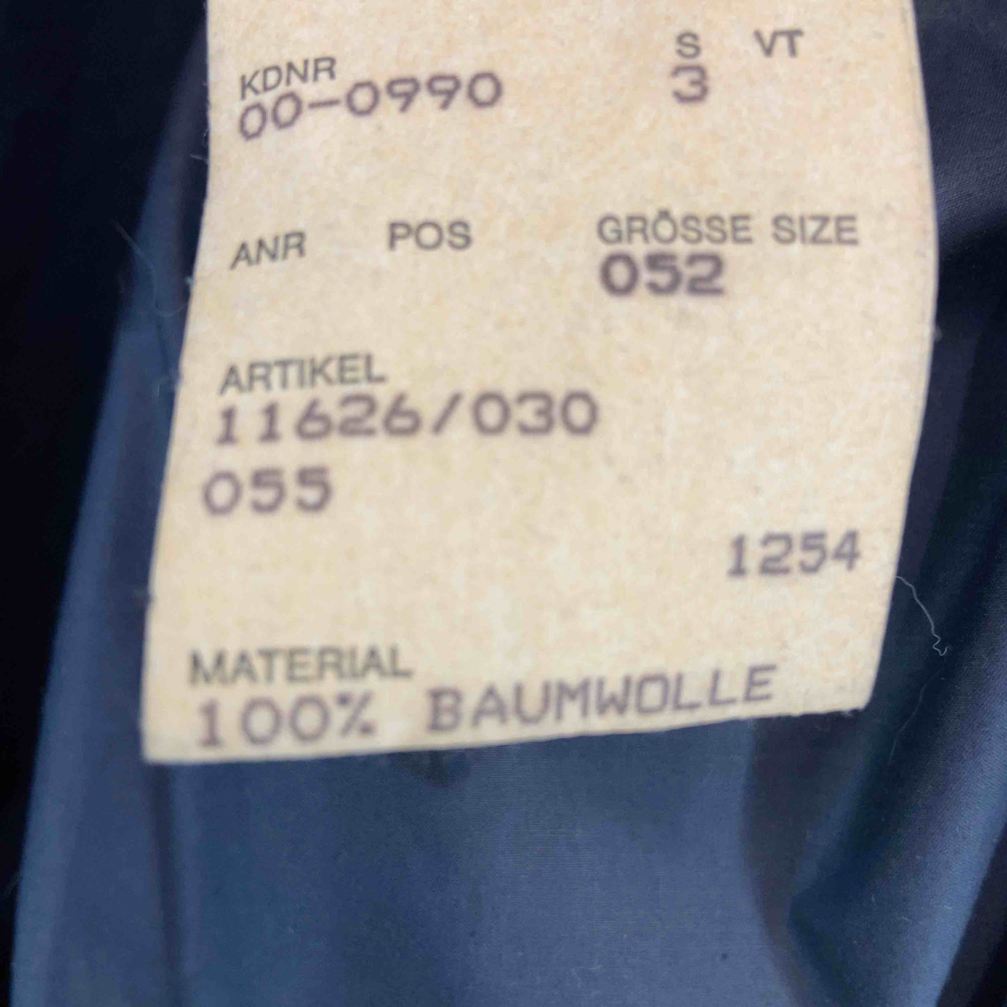 HUGO BOSS ヒューゴボス メンズ ブルゾン 前ジップ ネイビー