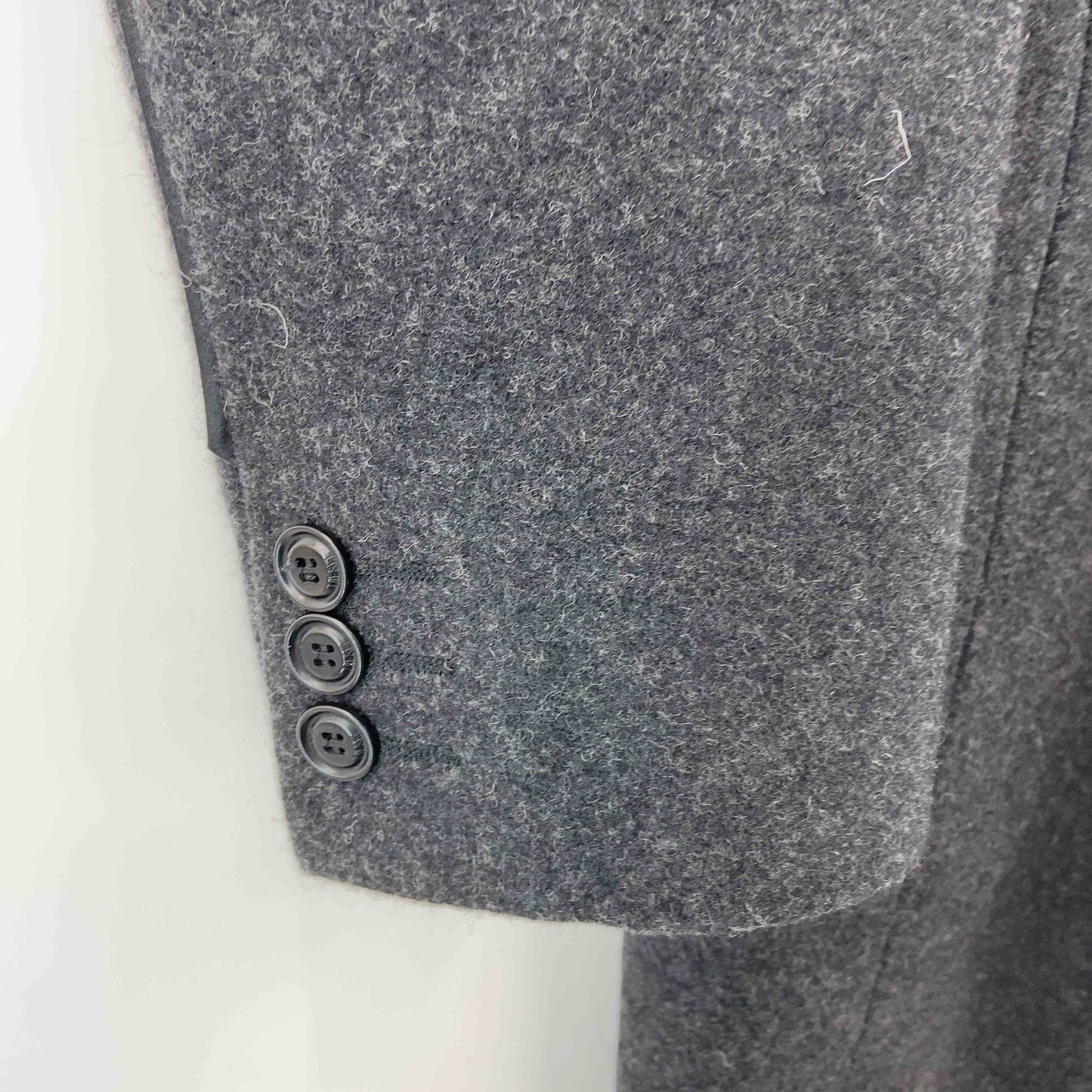 DIESEL ディーゼル メンズ チェスターコート ウール混 グレー