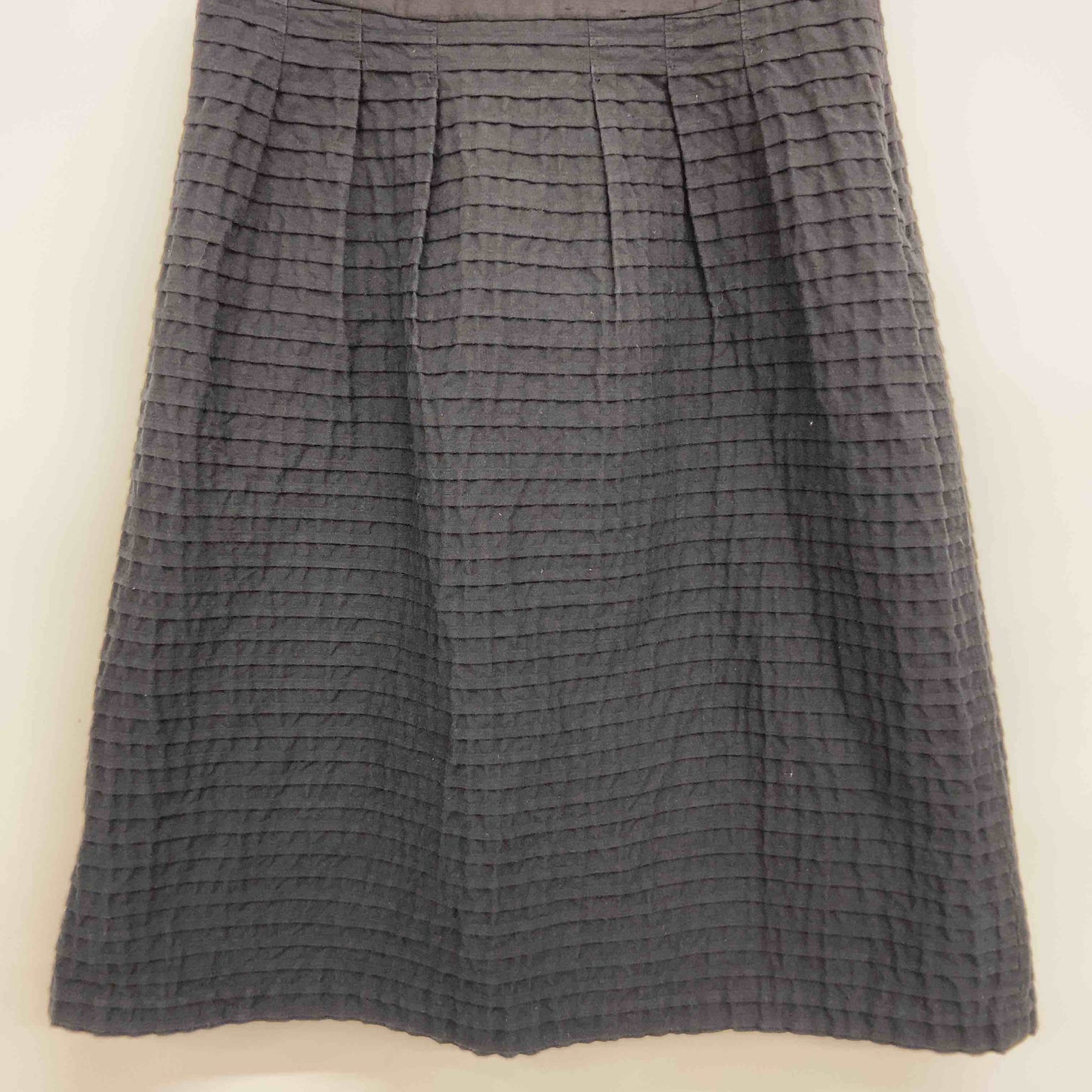 TO BE CHIC トゥービーシック　黒　ブラック　 レディース ひざ丈スカート