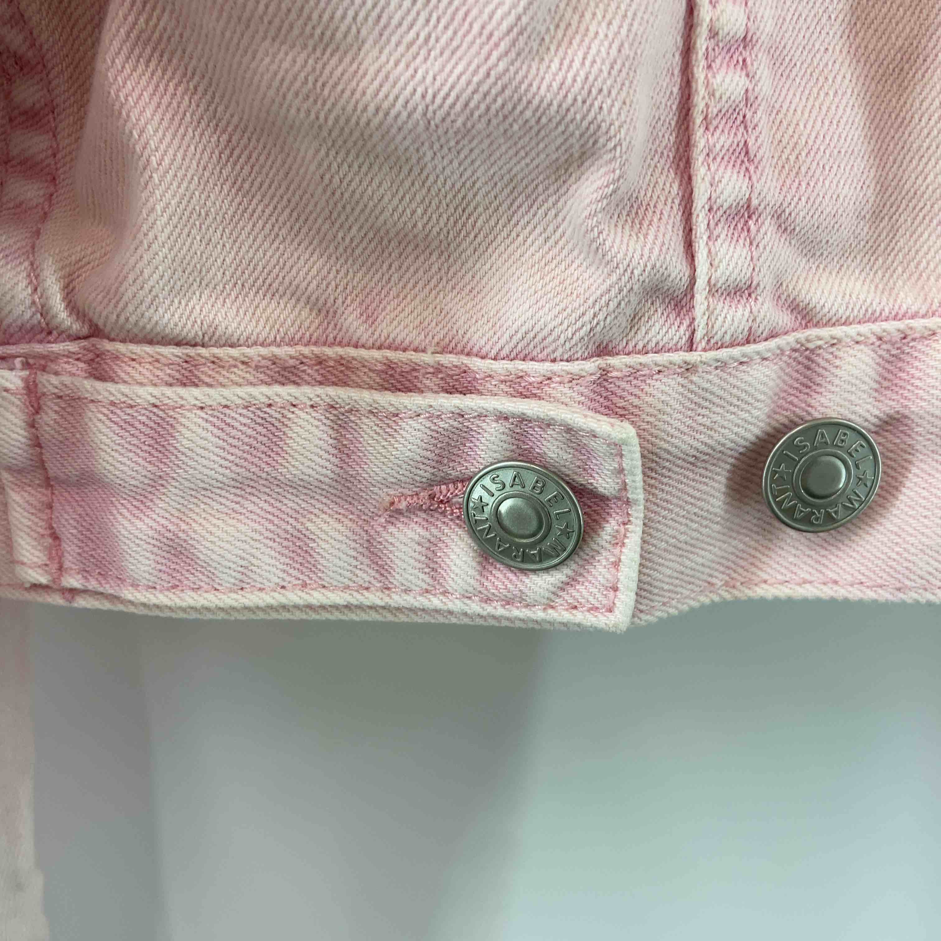 MK✨イザベルマラン 現行 トラッカーデニムジャケット ピンク Zlx06mV0JmMr9pEbDz5YVM5sDZGCt1