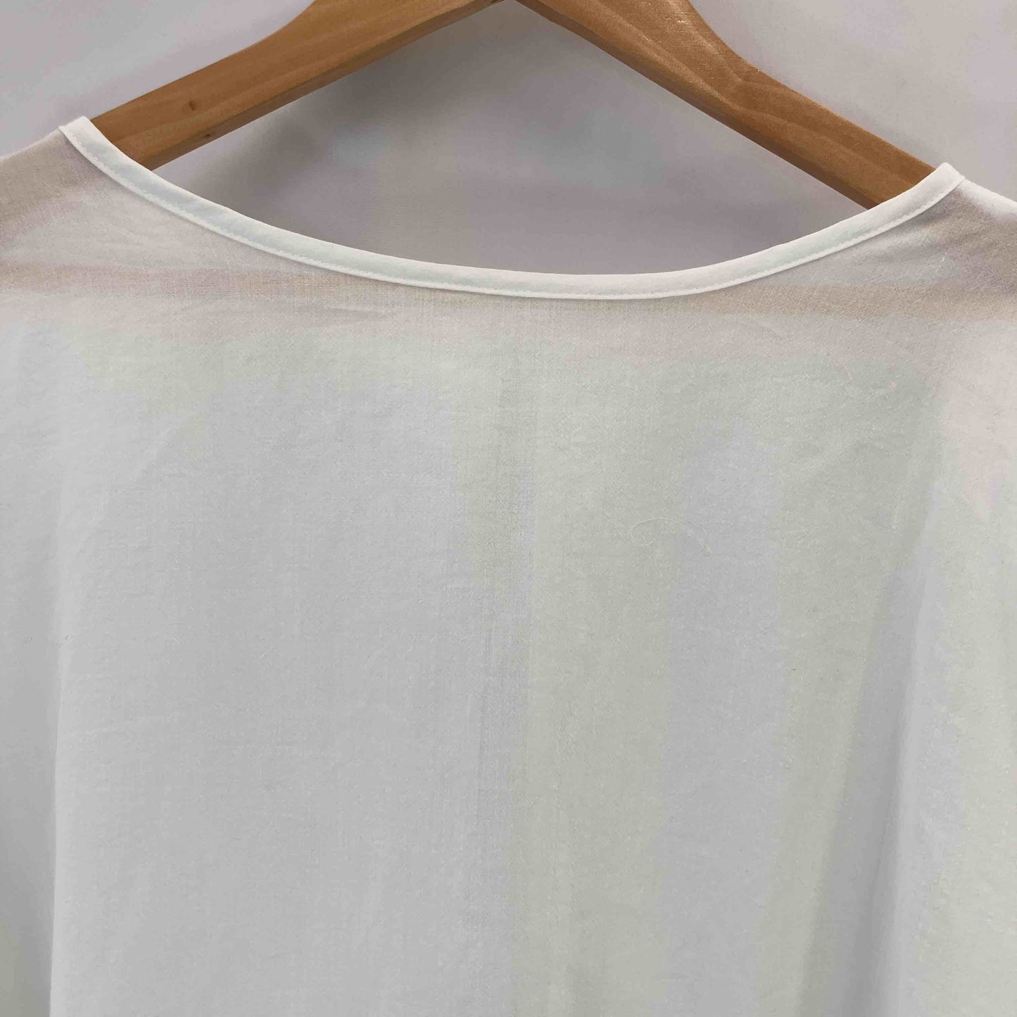 LEPSIM LOWRYS FARM レプシィムローリーズファーム レディース 長袖ブラウス 白 tk