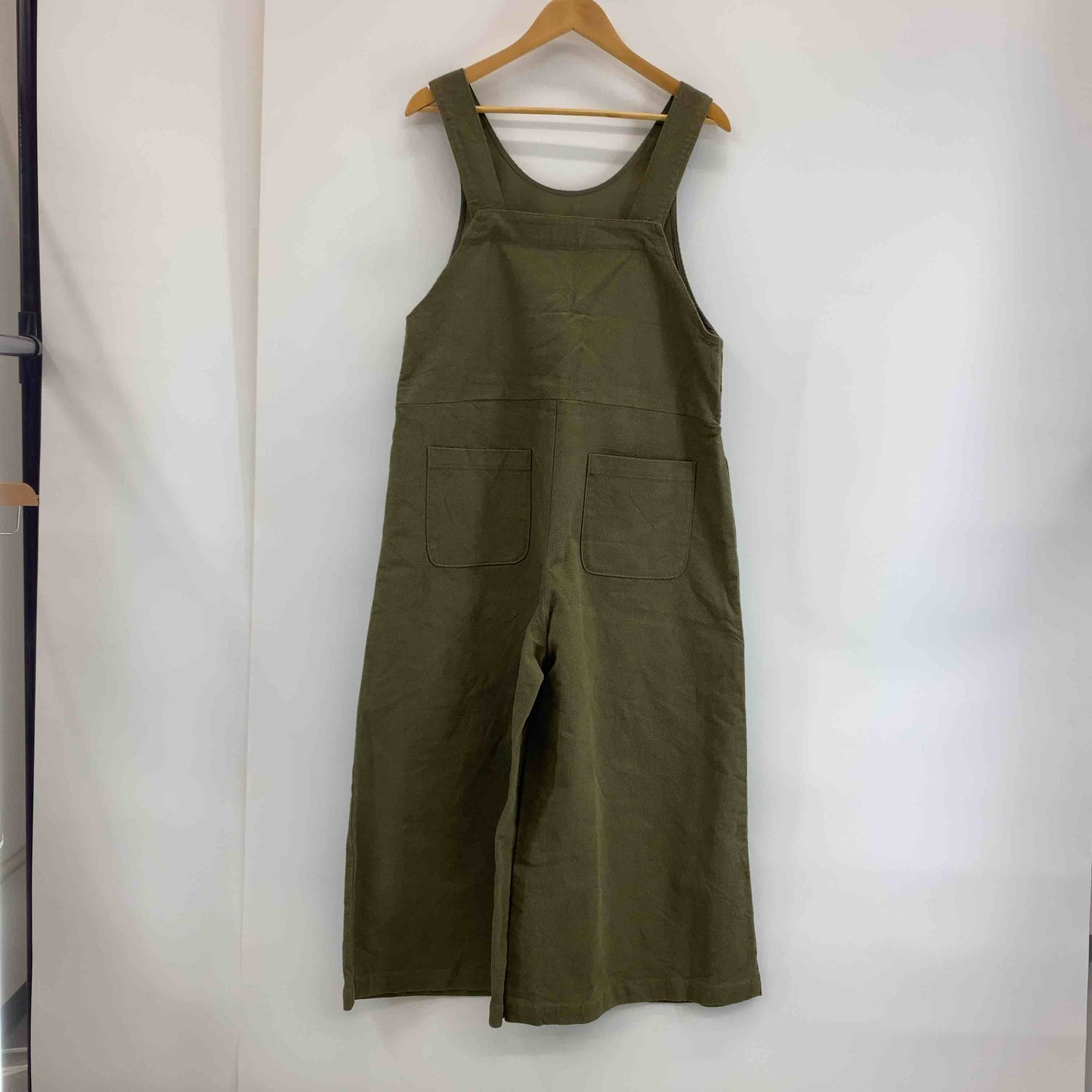 Samansa Mos2(SM2) サマンサモスモス レディース サロペット/オーバーオール カーキ