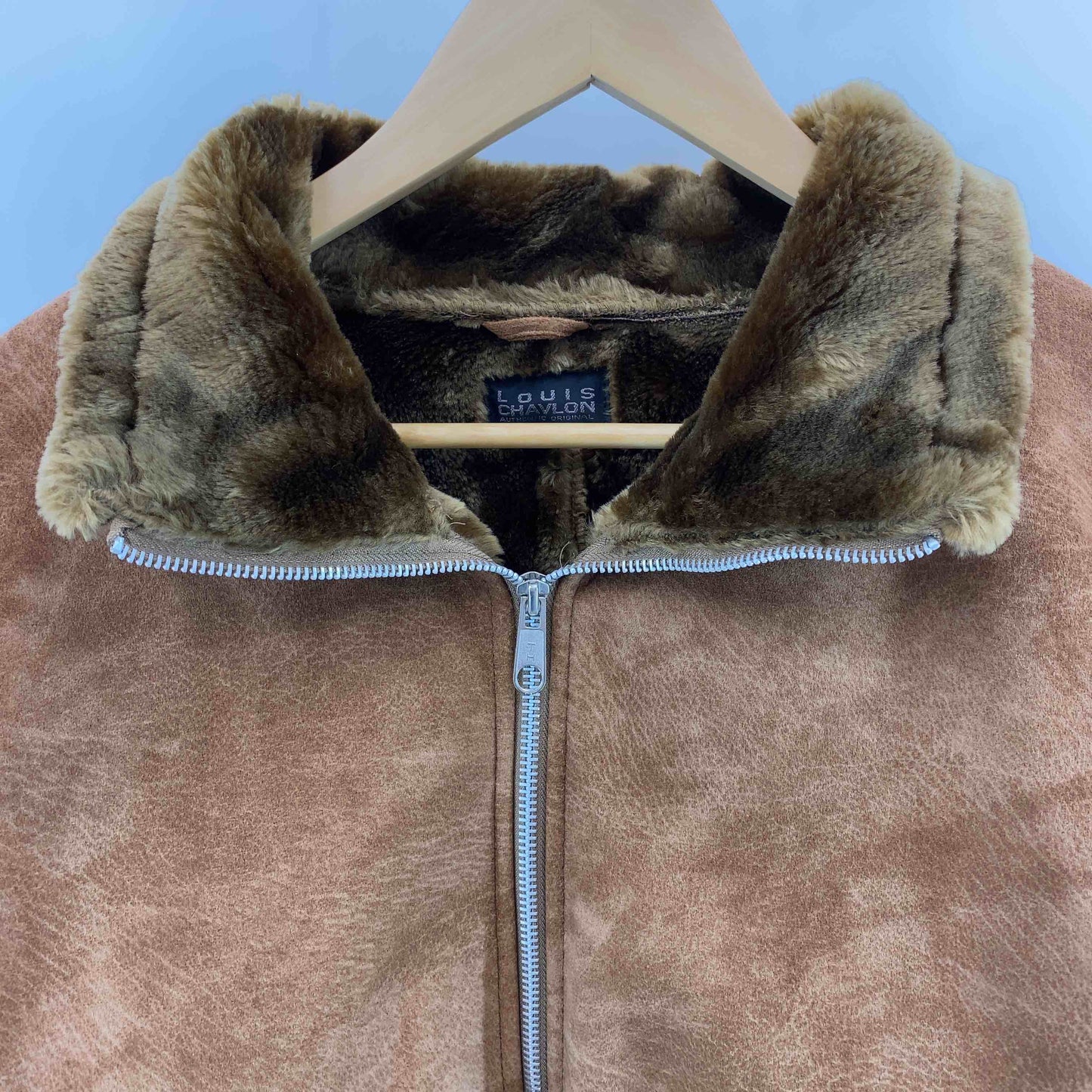 LOUIS CHAVLON ルイシャブロン メンズ ムートンジャケット ブラウン