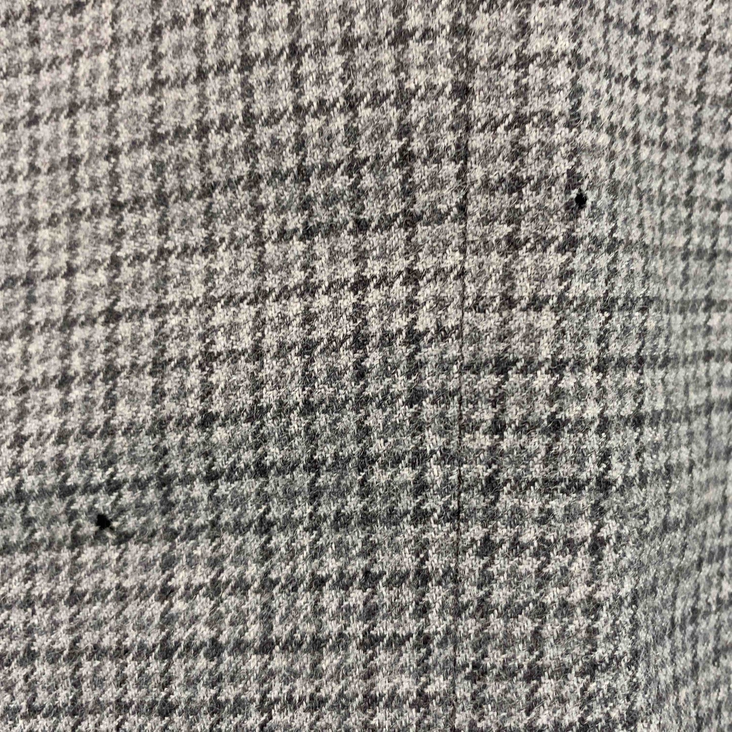 レディース テーラードジャケット チャコールグレー チェック柄 ウール 11号