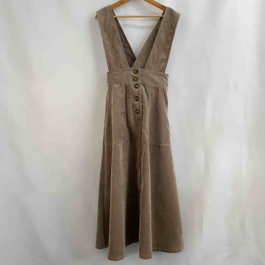 大阪府布帛製品工業組合  レディース サロペットオーバーオール あずき色 tk