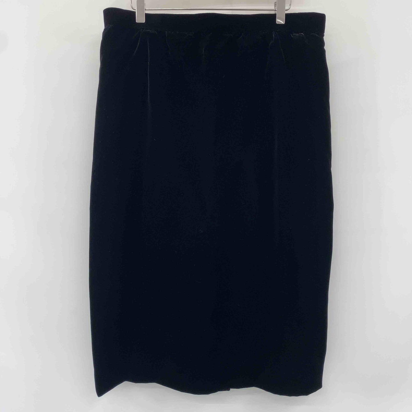 GIVENCHY ジバンシー レディース ノーカラージャケット　セットアップ　タイトスカート　ベロア　黒