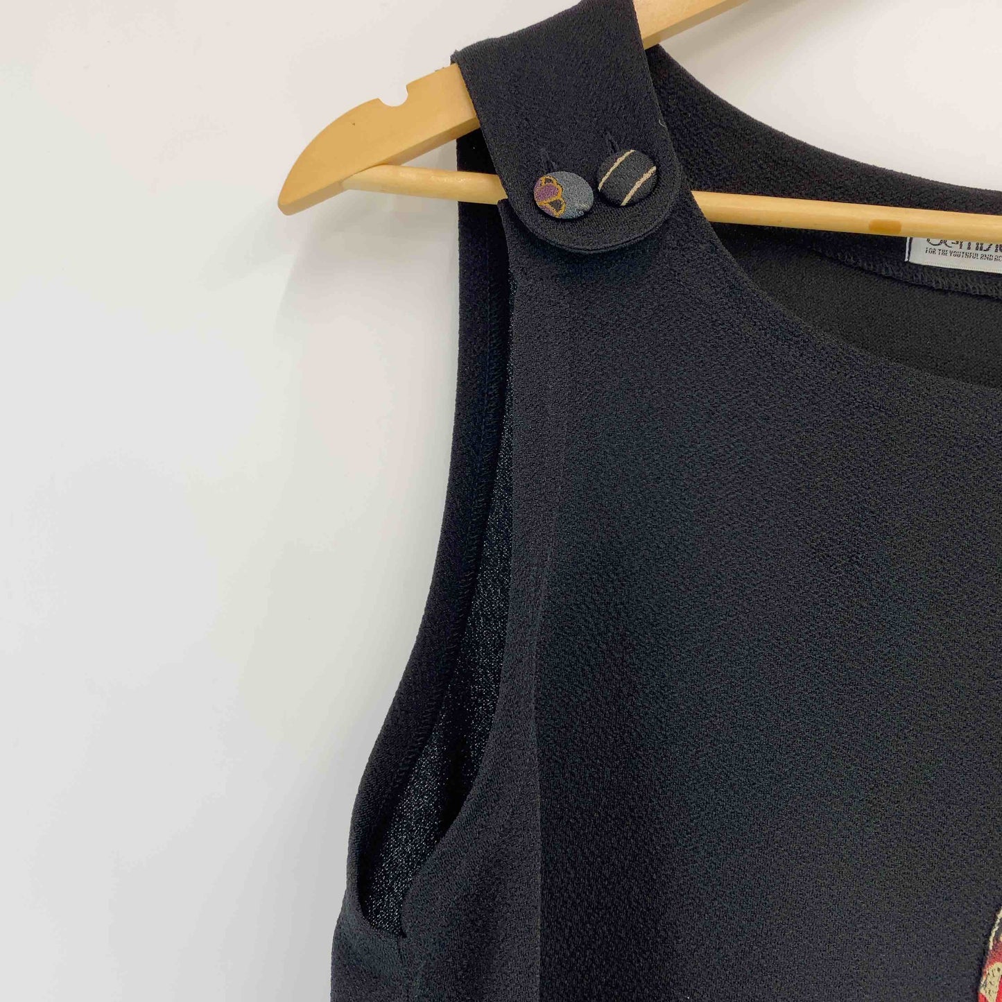 demisienne デミジェンヌ レディース ノースリーブワンピースキャミワンピース ブラック