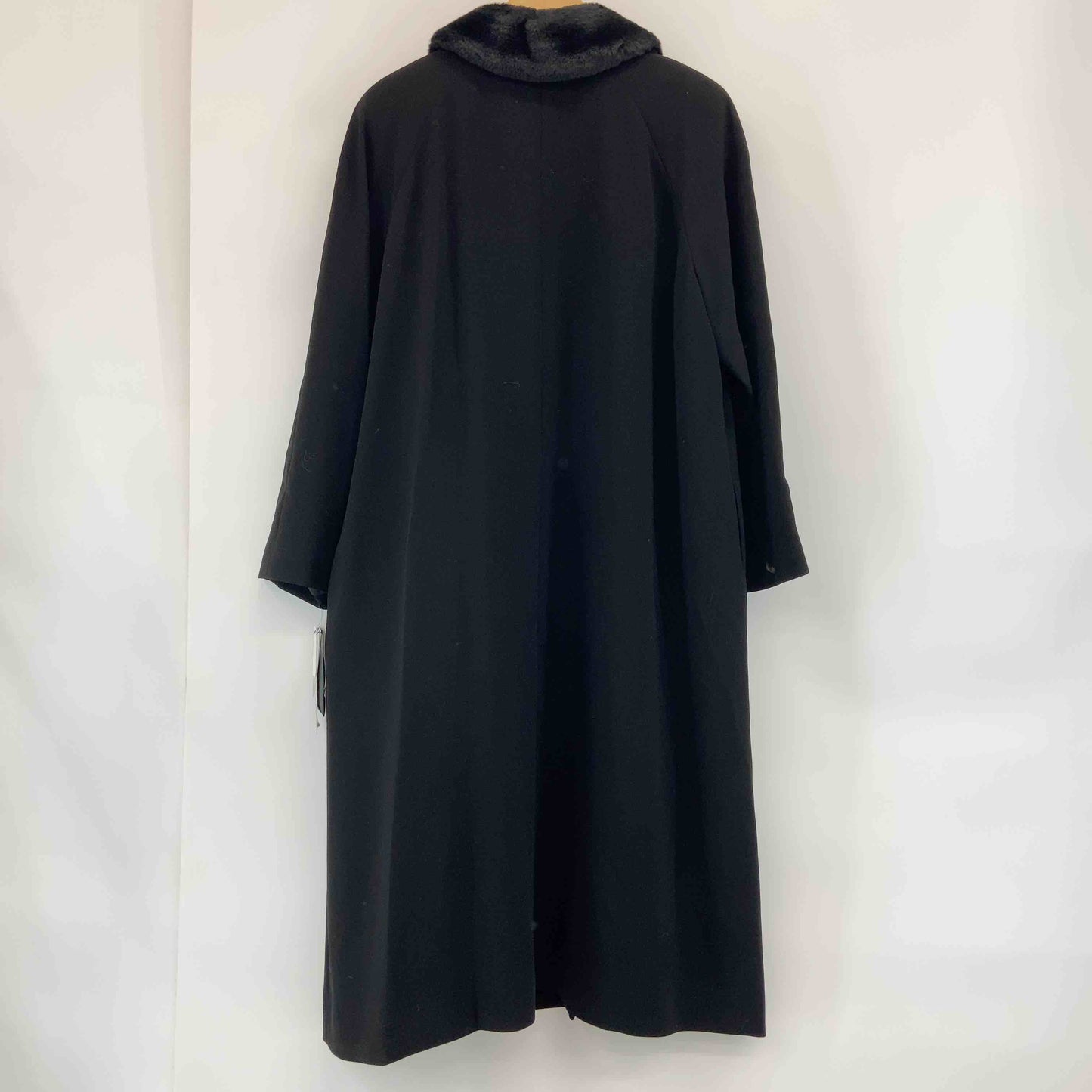 東京ソワール レディース ステンカラーコート 襟ファー取り外し可 インナー取り外し可 ブラック