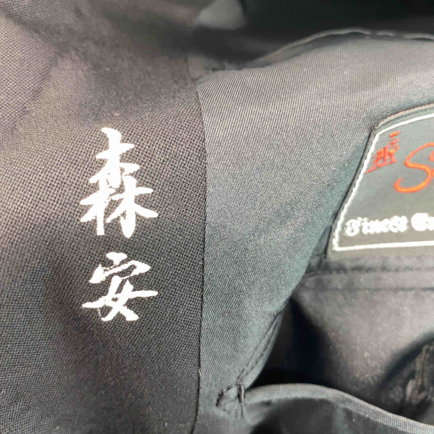 Custom Tailor メンズ テーラードジャケット 黒 ダブルボタン