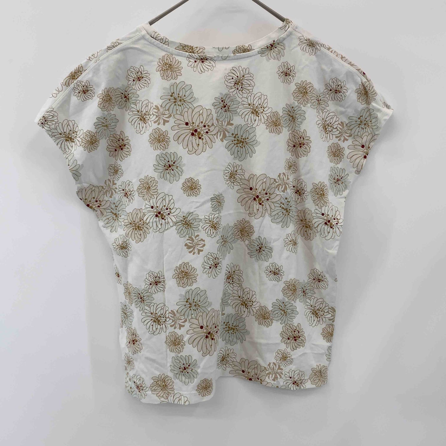 UNIQLO ユニクロ（×PAUL & JOE) 　白　ホワイト　花柄　サイズS　 レディース Tシャツ（半袖）