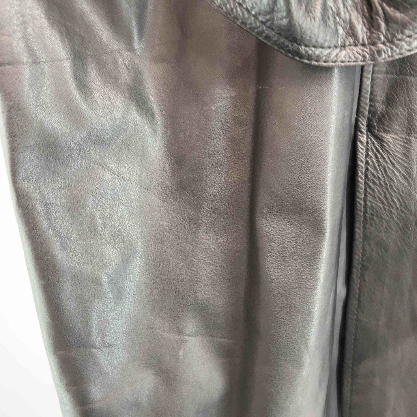 レディース レザーコート 黒