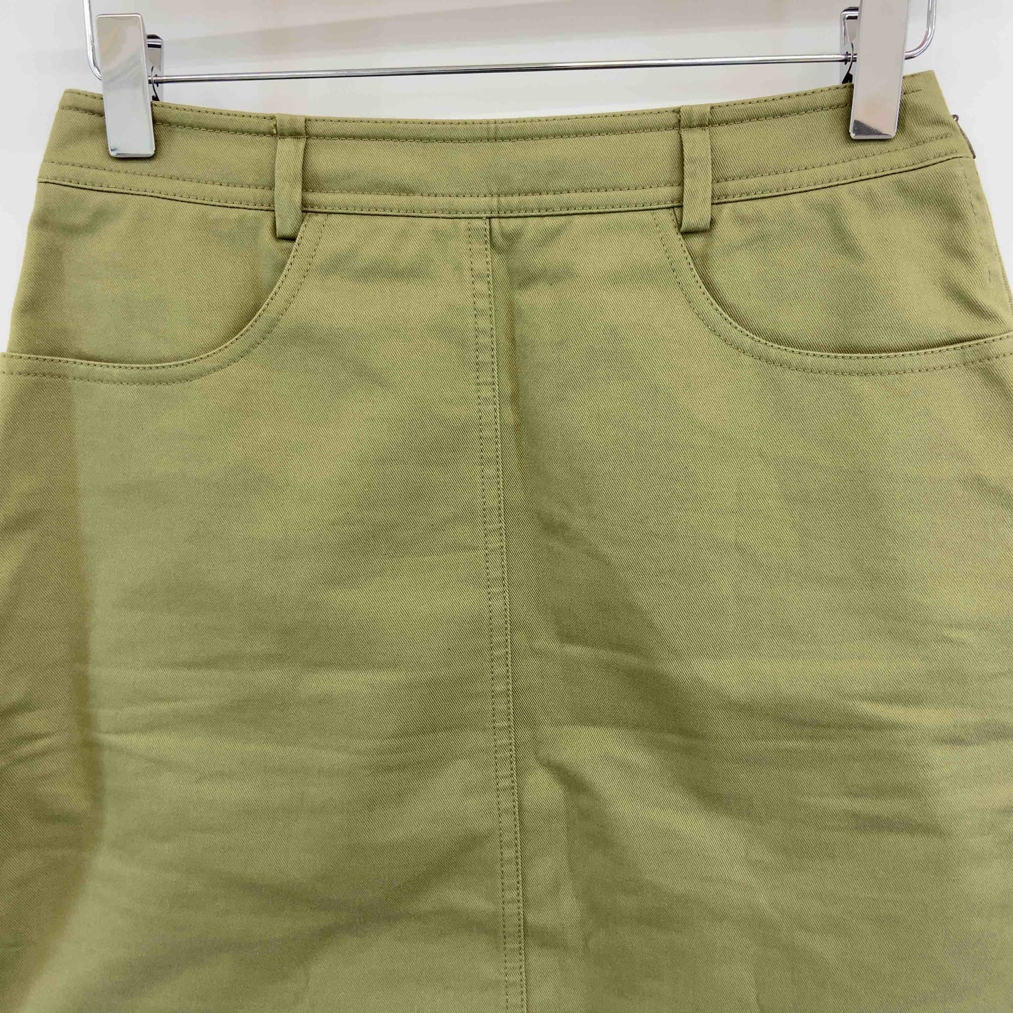 Alexander McQueen アレキサンダーマックイーン レディース ミニスカート カーキ