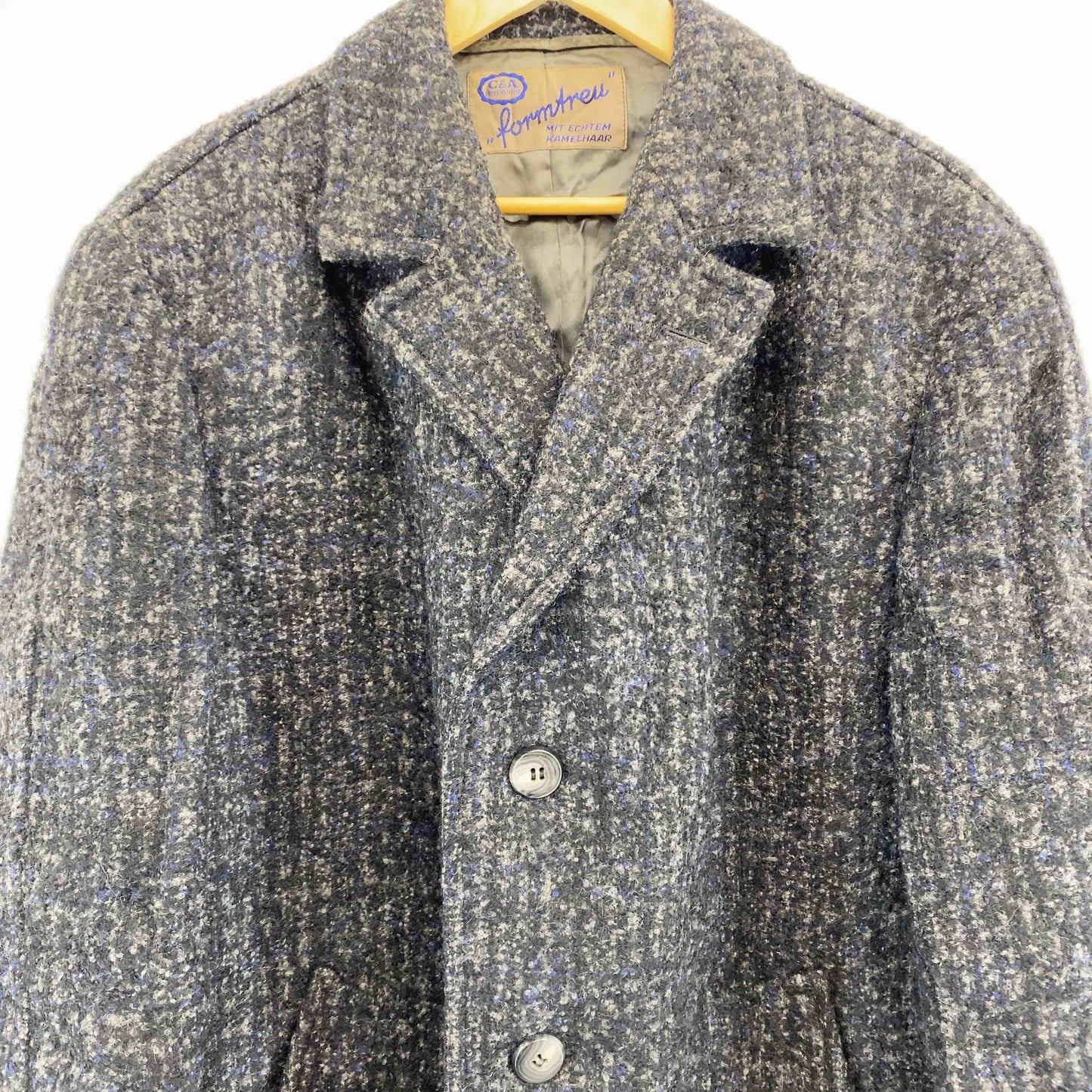 ヴィンテージ メンズ チェスターコート グレー系