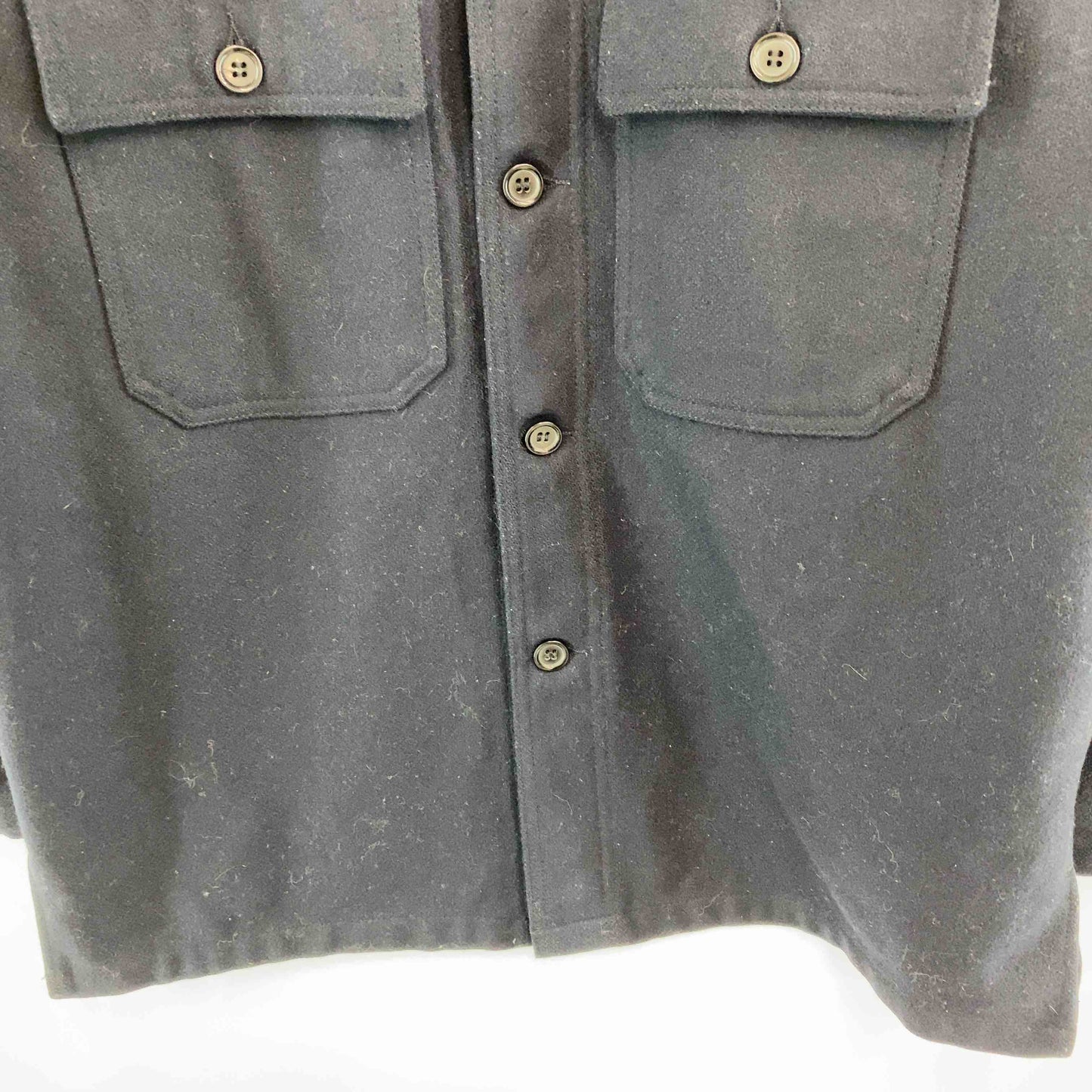 VETRA べトラ メンズ カバーオールジャケット　毛混　ネイビー　フランス製