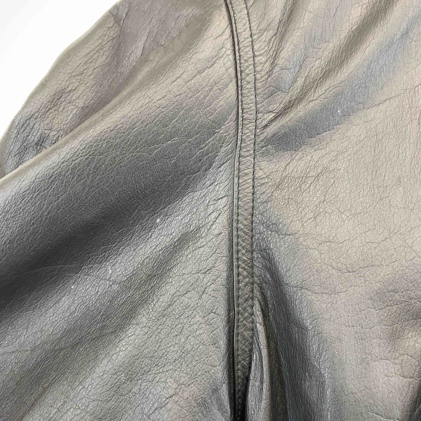 メンズ レザージャケット　ブラック