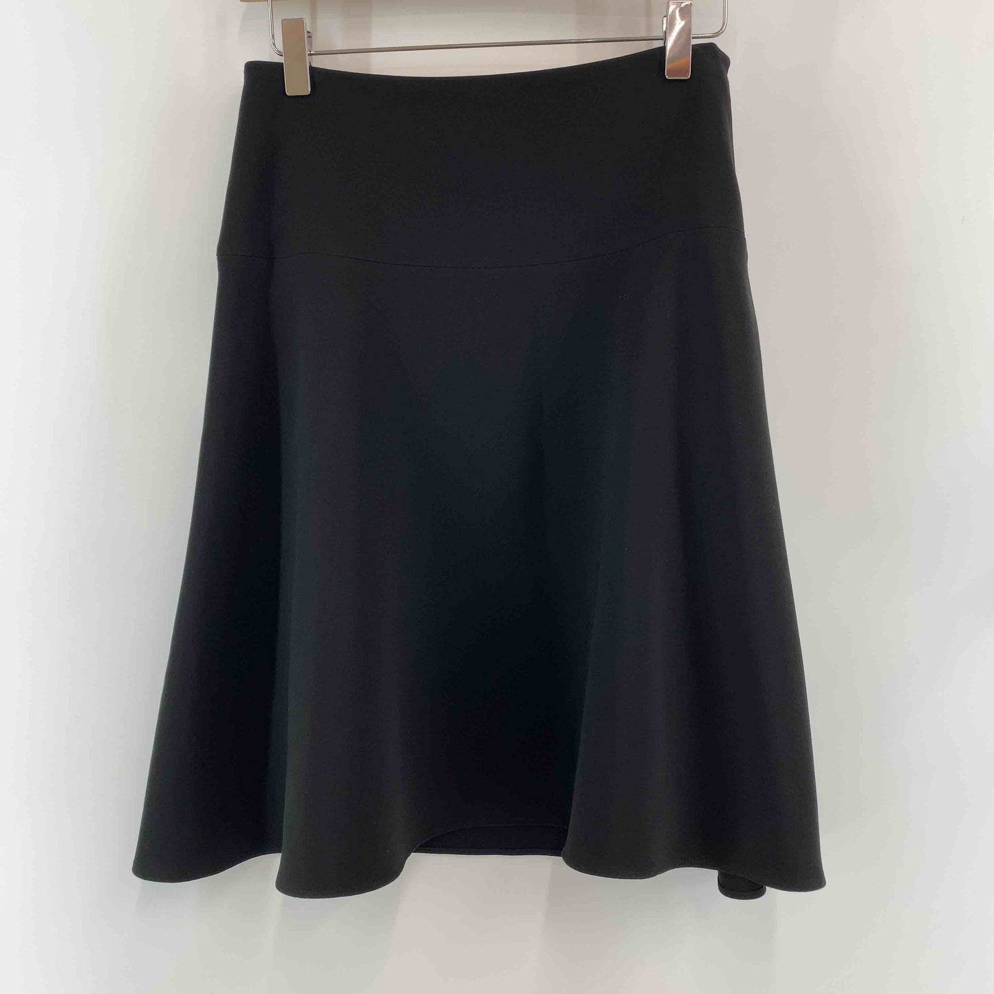 theory セオリー ブラック 無地 シンプル レディース ひざ丈スカート
