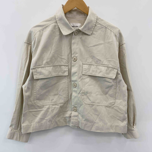 niko and... ニコアンド メンズ ジャケット ブルゾン ベージュ