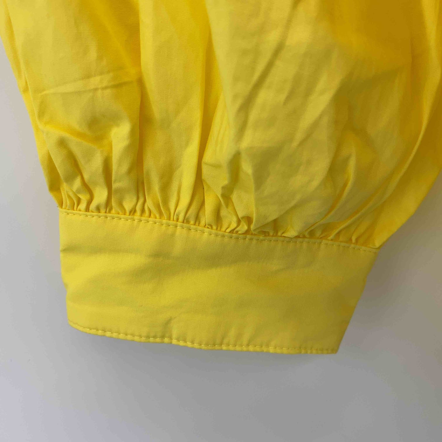 BonjourSagan ボンジュールサガン レディース 七分袖シャツ/ブラウス イエロー コットン