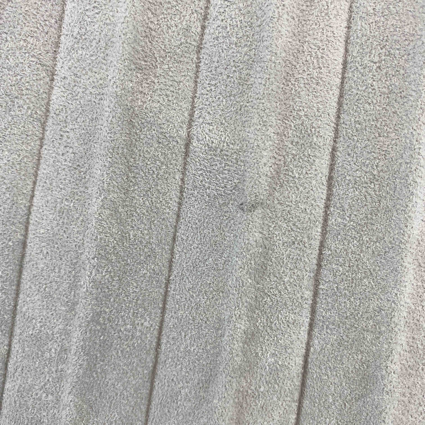 CORNERS コーナーズ レディース ロングスカート プリーツ スウェード風 ライトグレー