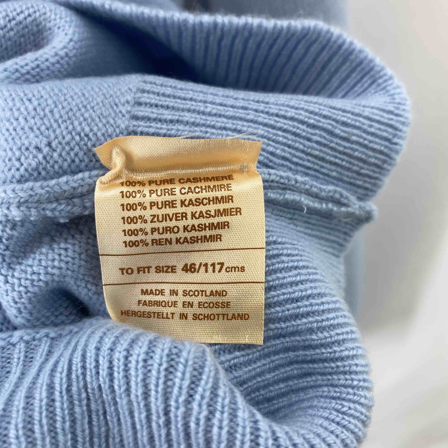 ヴィンテージ ヴィンテージ メンズ ニット/セーター  カシミヤ スコットランド製