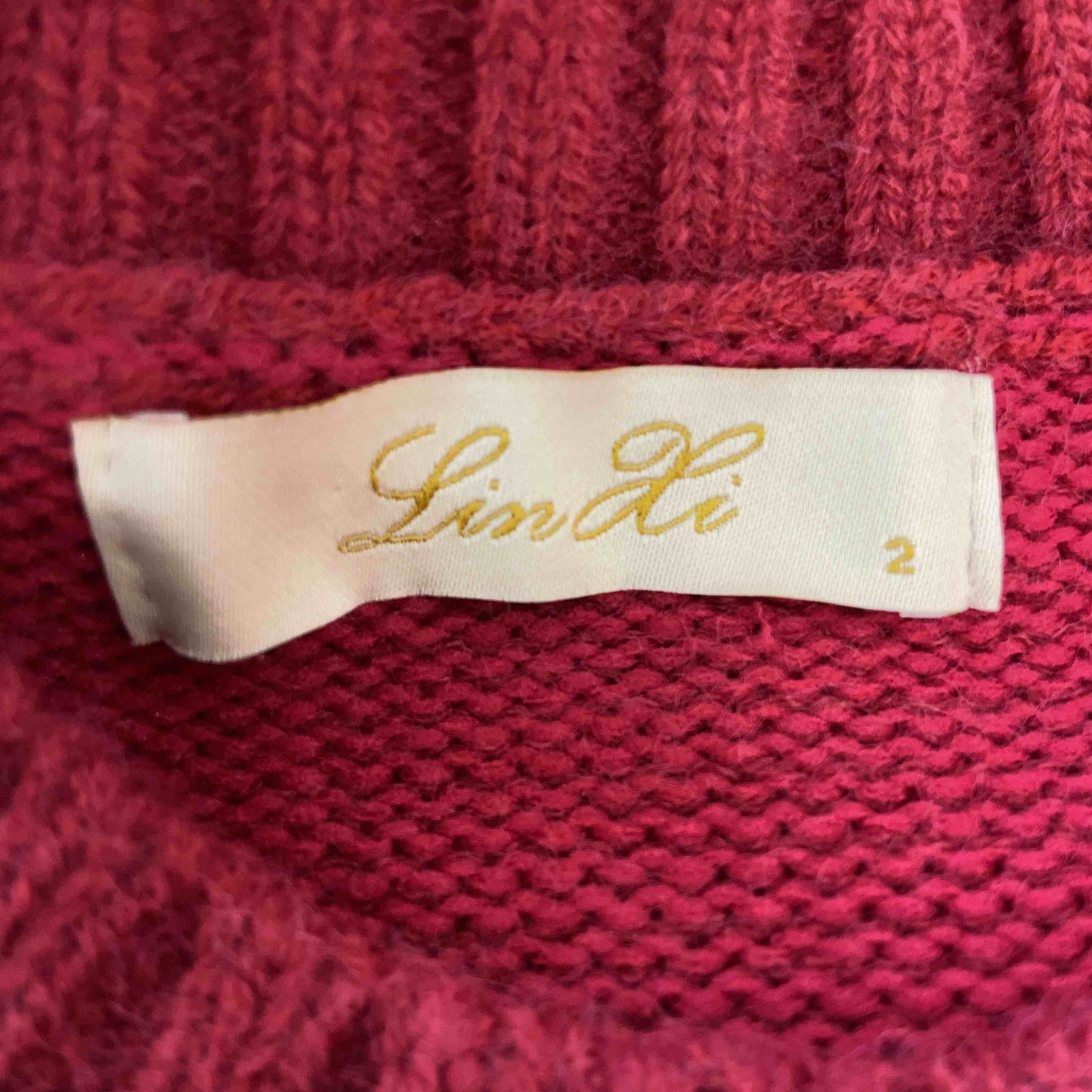 Lin Xi レディース ニット/セーター 赤