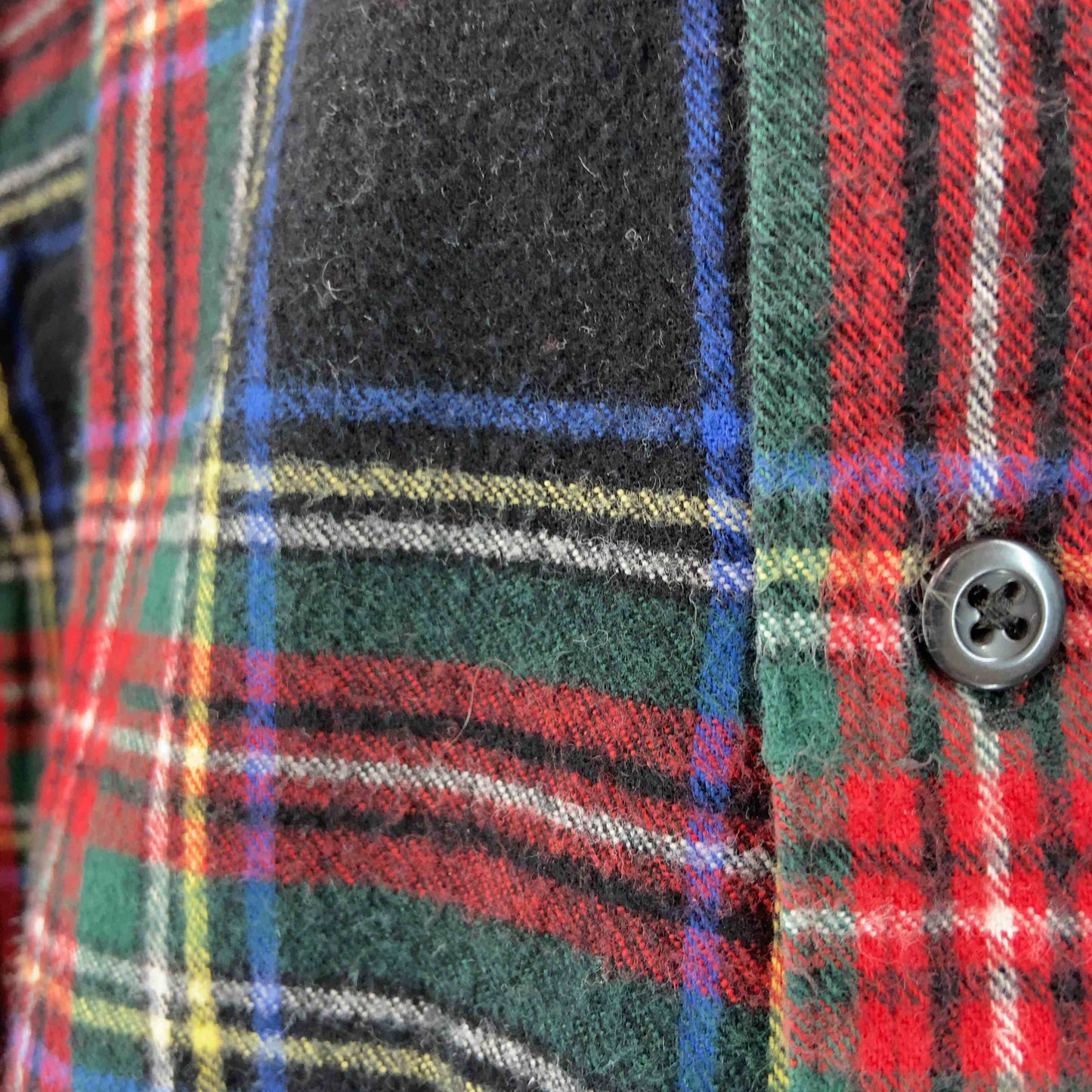 L.L.Bean エルエルビーン メンズ 長袖シャツ ネル チェック柄 ブラック