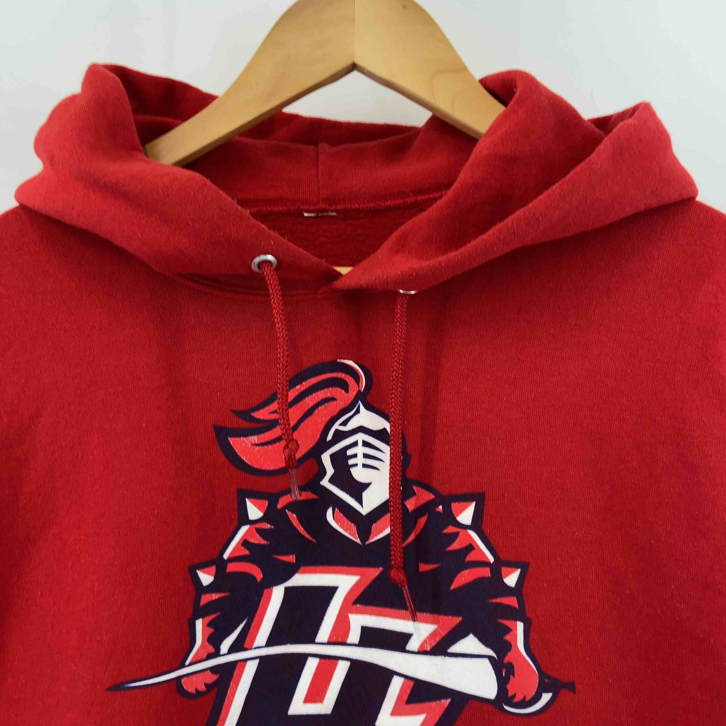 ヴィンテージ メンズ パーカー レッド ロゴプリント