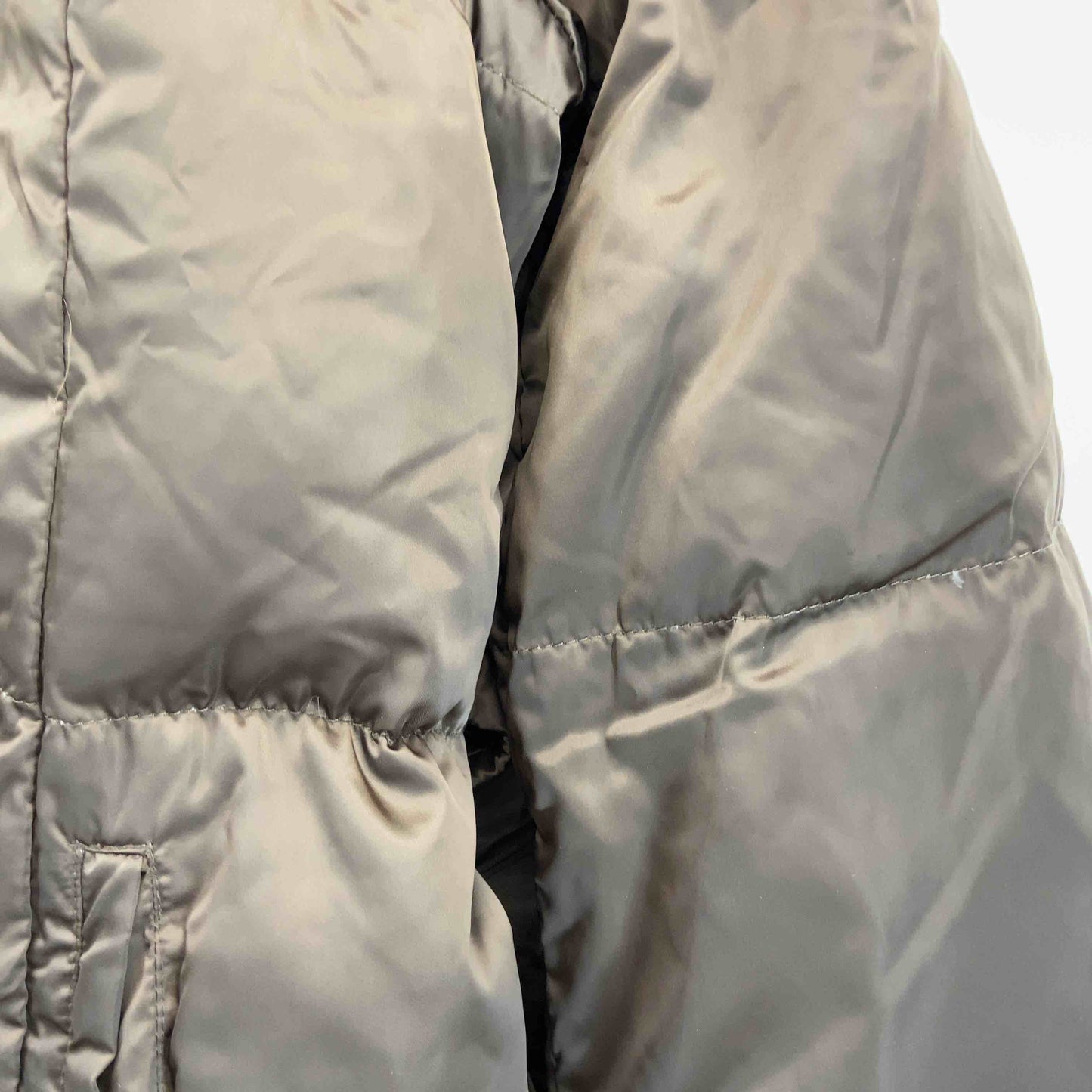 modify モディファイ レディース ダウンジャケット ポリエステル100％ ショールカラー ハイネック ブラウン