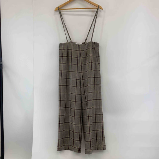 Discoat ディスコート レディース オールインワン チェック柄 ベージュ