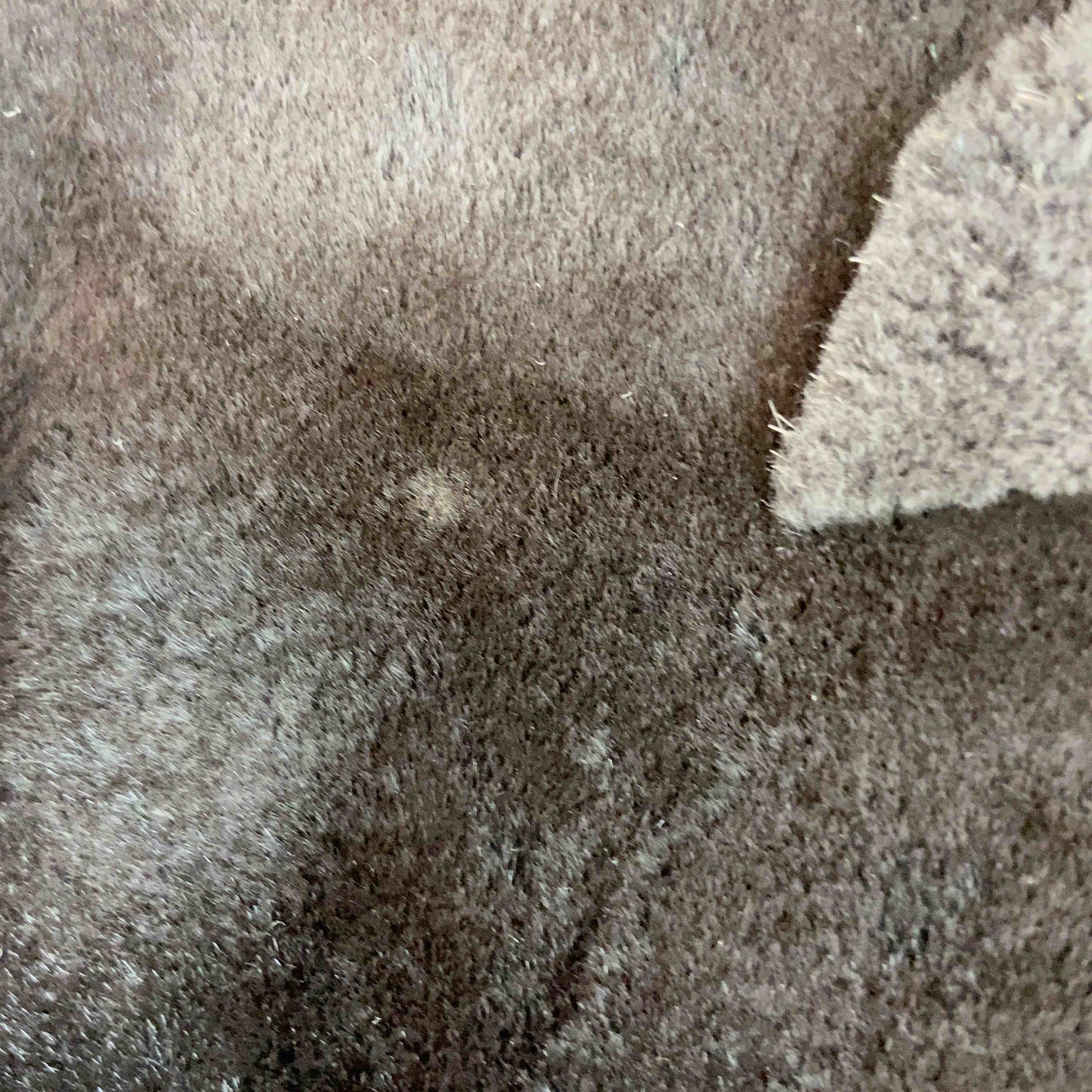 レディース 毛皮/ファーコート ジャケット 総柄 ダークブラウン