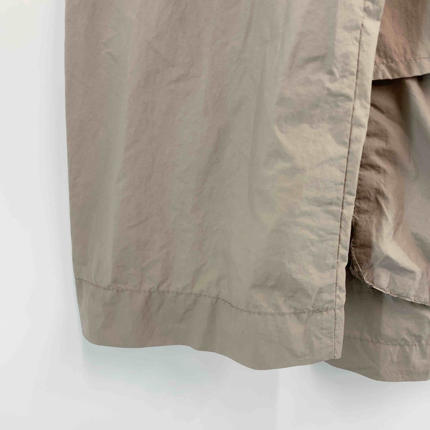COMME CA ISM コムサイズム メンズ ナイロンジャケット サンドベージュ シャツジャケット