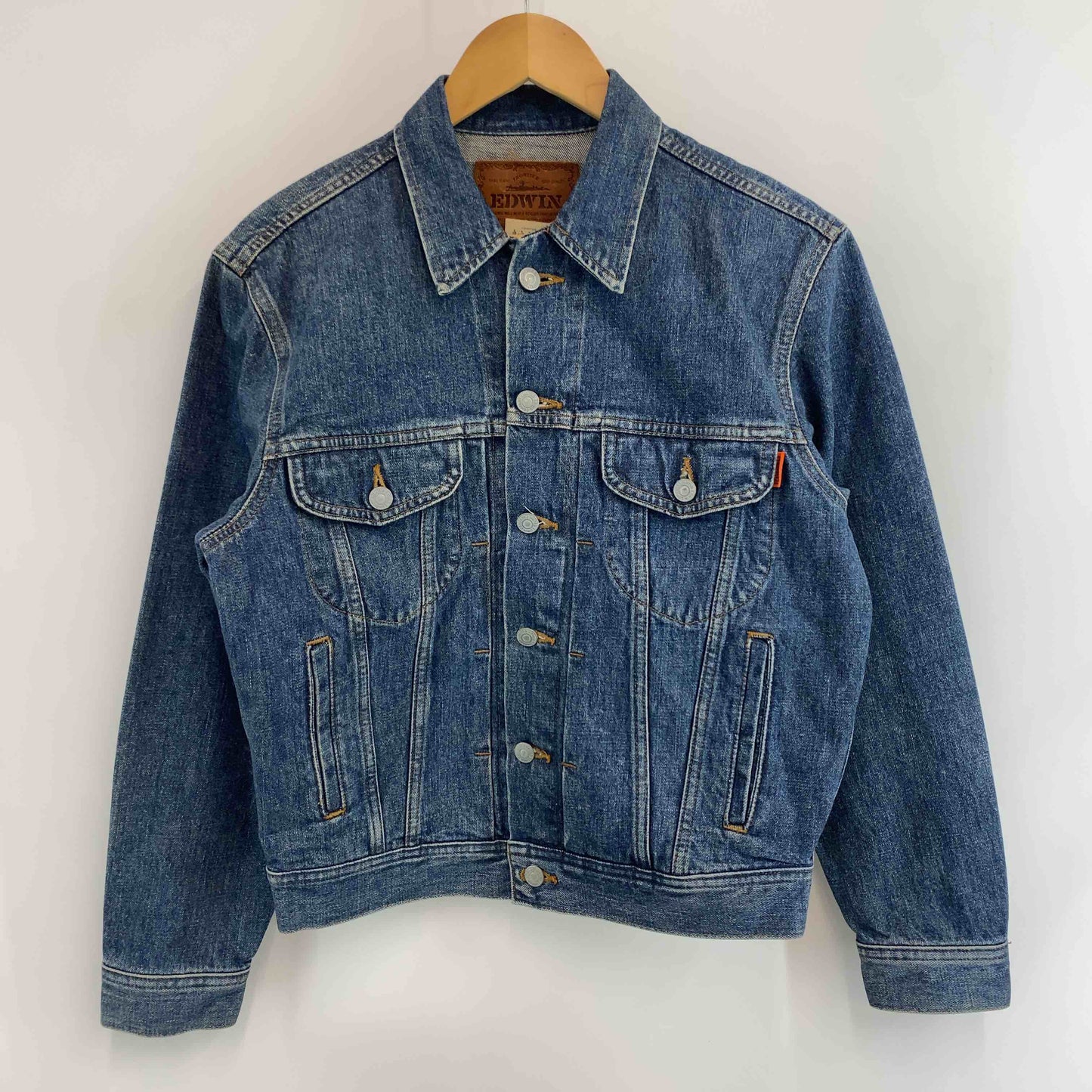 EDWIN エドウィン メンズ Gジャン/デニムジャケット ブルー