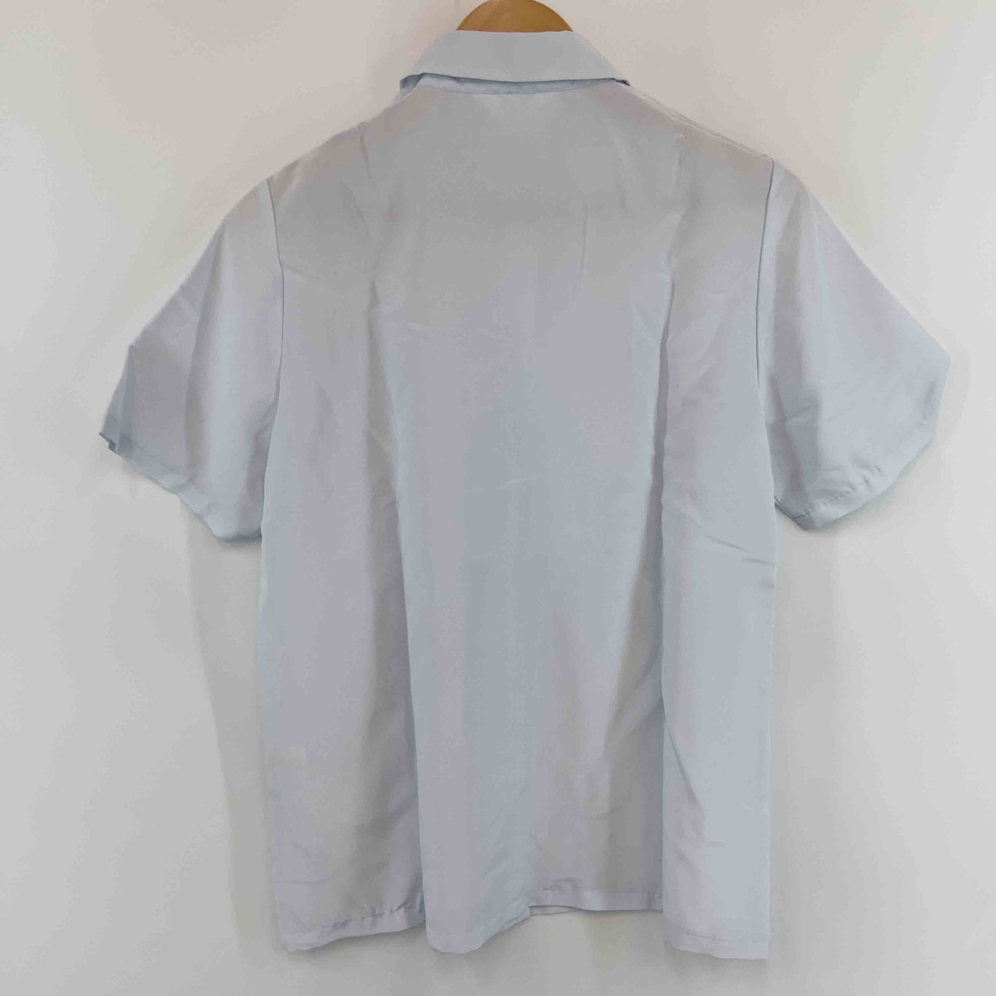 EABLE NARGE レディース 半袖シャツ/ブラウス 青 オープンカラー