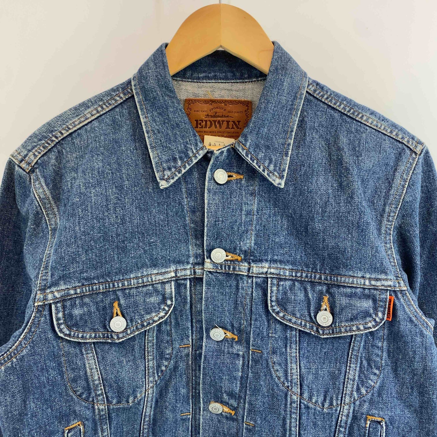 EDWIN エドウィン メンズ Gジャン/デニムジャケット ブルー