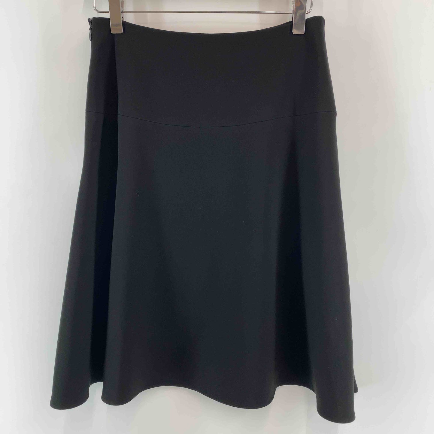 theory セオリー ブラック 無地 シンプル レディース ひざ丈スカート