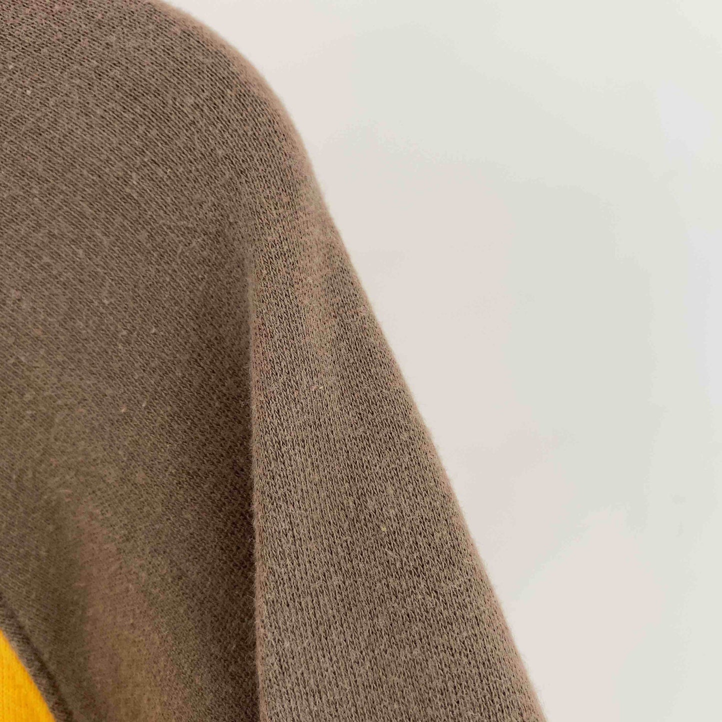 Billabong ビラボン メンズ スウェットハイネック フルジッパ バイカラー イエローオレンジ×ブラウン