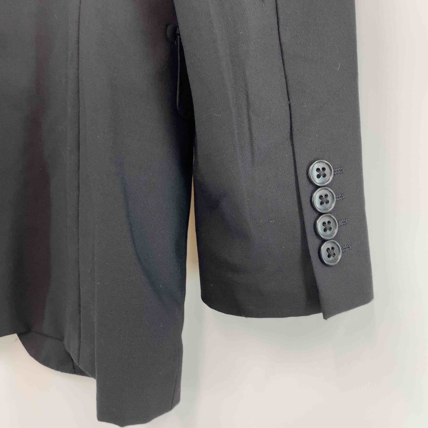 TOPVALU トップバリュー メンズ テーラードジャケット  パンツセットアップ スーツ上下 ブラック