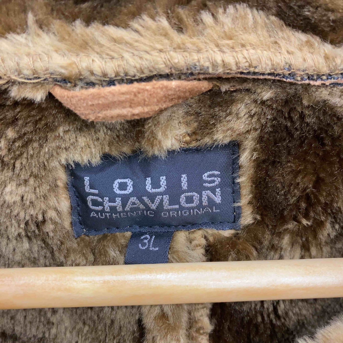 LOUIS CHAVLON ルイシャブロン メンズ ムートンジャケット ブラウン